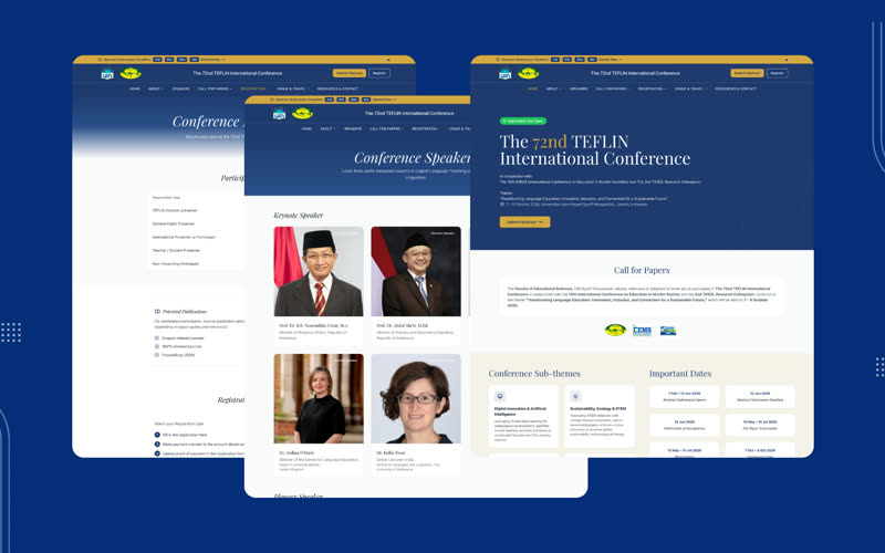 Project web app The 72nd TEFLIN International Conference